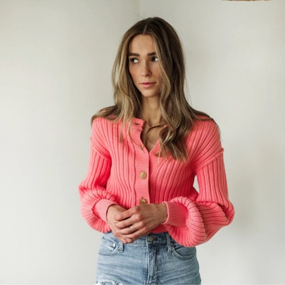 Free People All Yours Cropped Cardigan